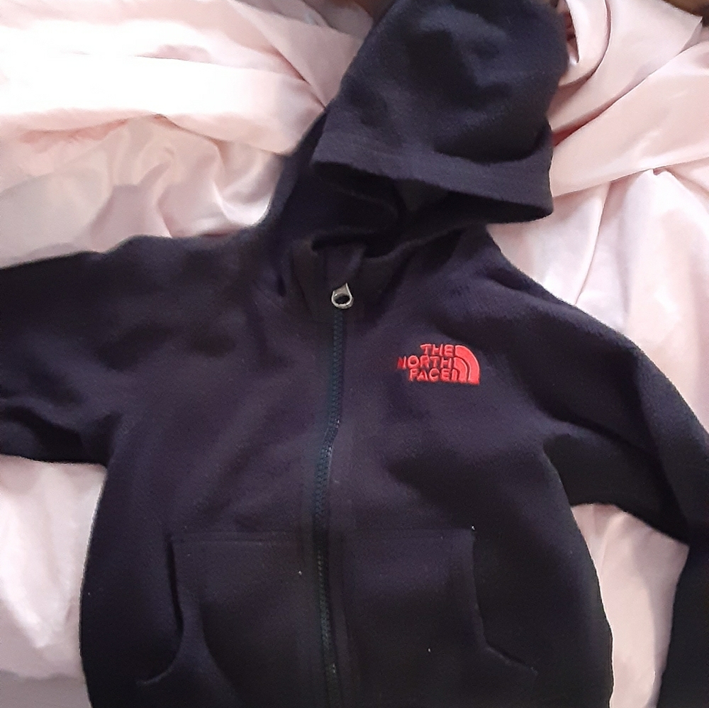 Northface zip up hoody for toddler